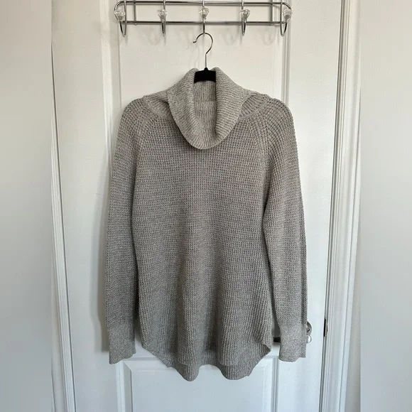 Heather Grey Turtle Neck Sweater - Seven Sisters - Picture 1 of 2